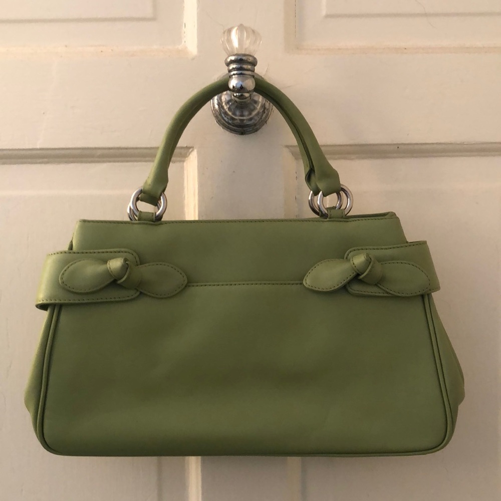 Light spring green, Talbots leather handbag purse
